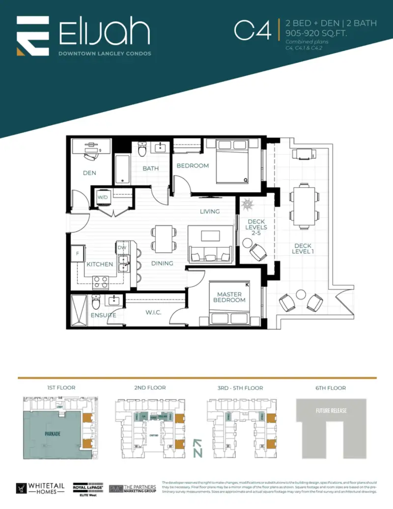 Elijah Elijah Langley City Highrise 19 floor plan
