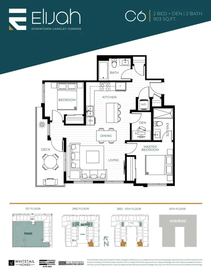 Elijah Elijah Langley City Highrise 25 floor plan