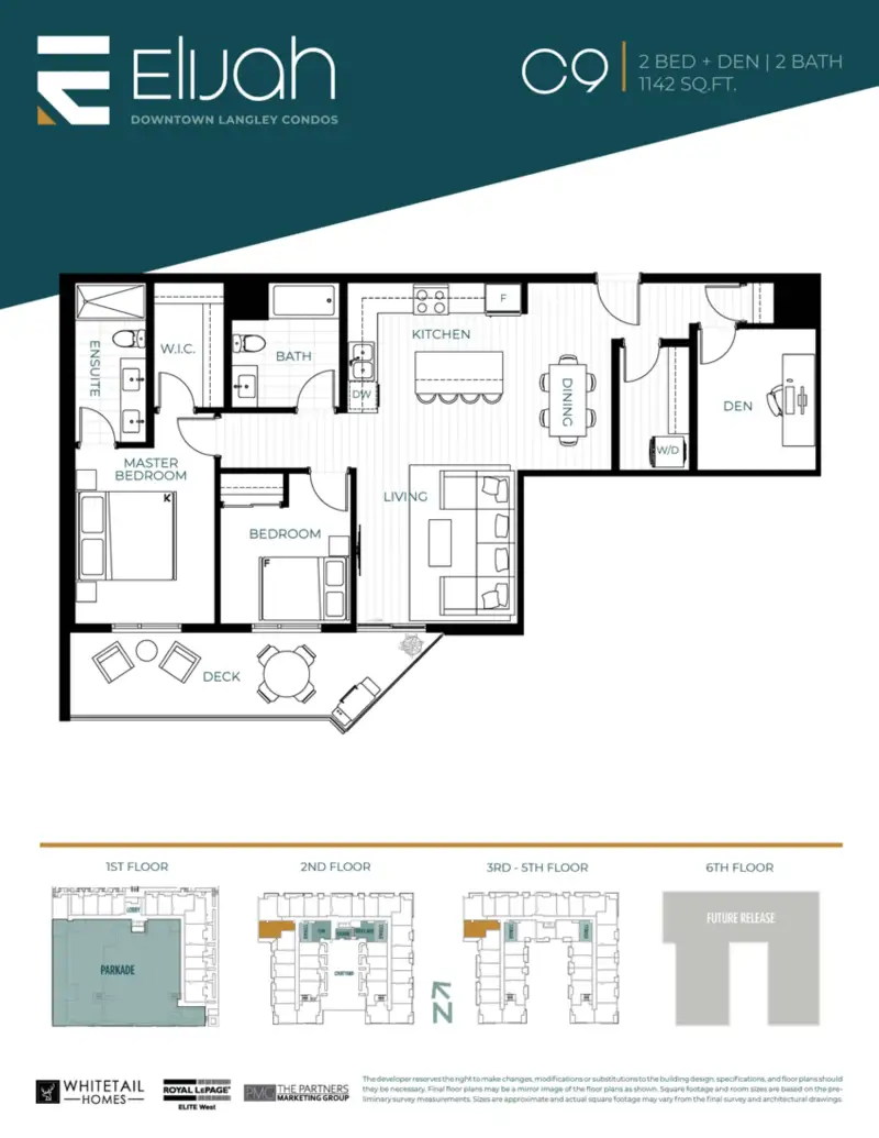 Elijah Elijah Langley City Highrise 35 floor plan