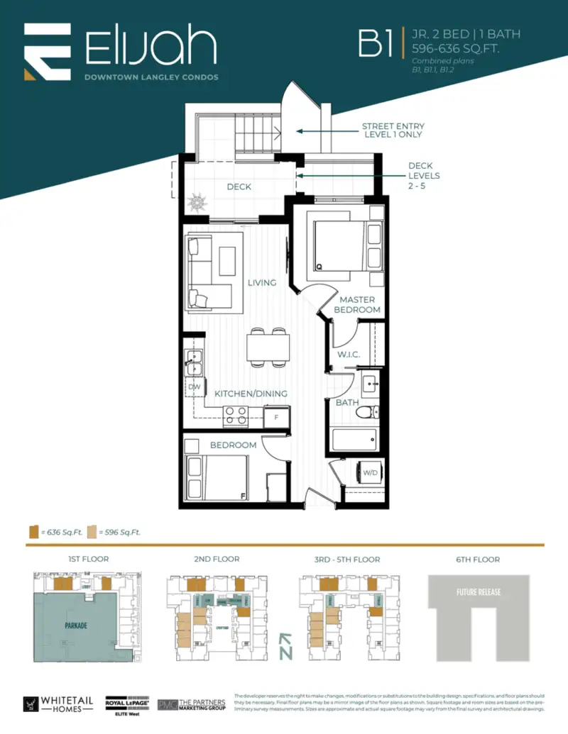 Elijah Elijah Langley City Highrise 41 floor plan