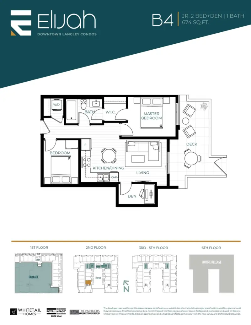 Elijah Elijah Langley City Highrise 41 floor plan