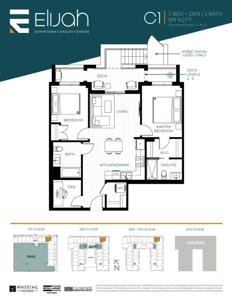 Elijah Elijah Langley City Highrise 41 floor plan