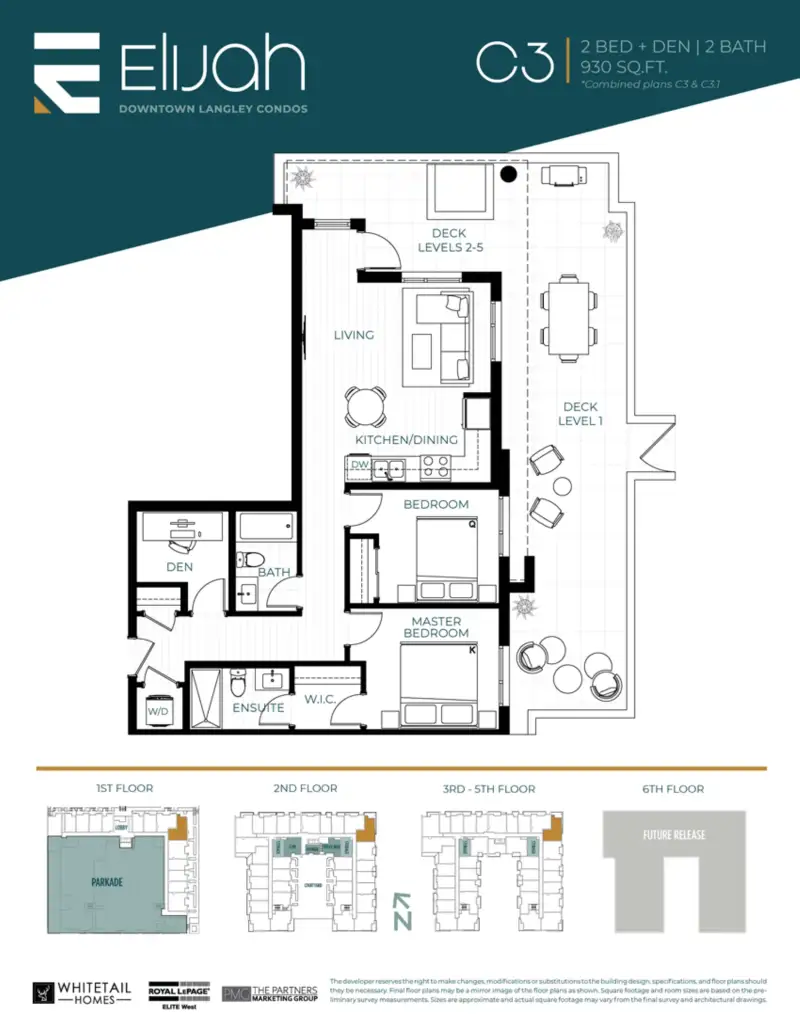 Elijah Elijah Langley City Highrise 41 floor plan