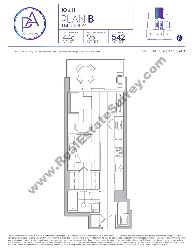 Park Avenue Park Avenue floor plan