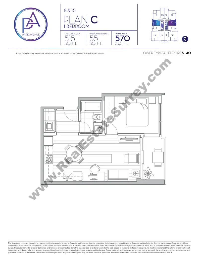 Park Avenue Park Avenue floor plan
