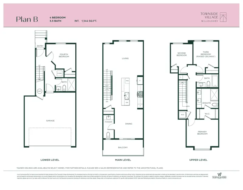 Townside Village Townside Village Willoughby Heights 5 floor plan