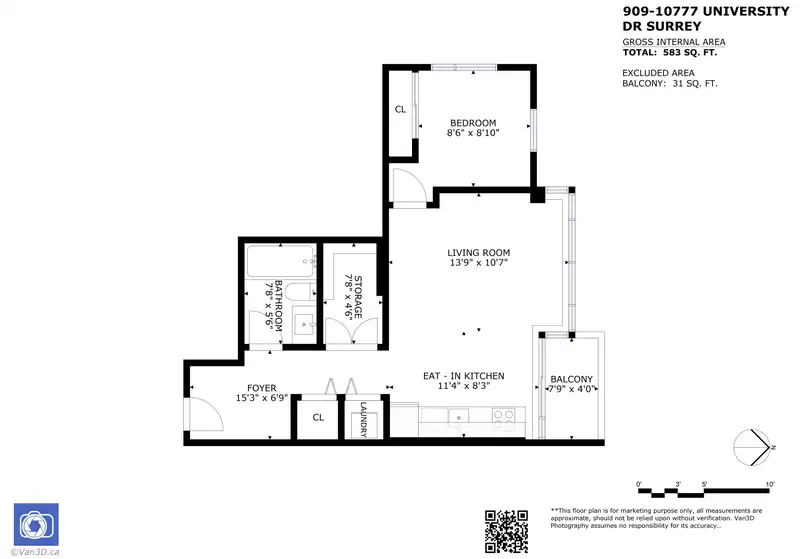909 10777 UNIVERSITY DRIVE - photo 2 of 24