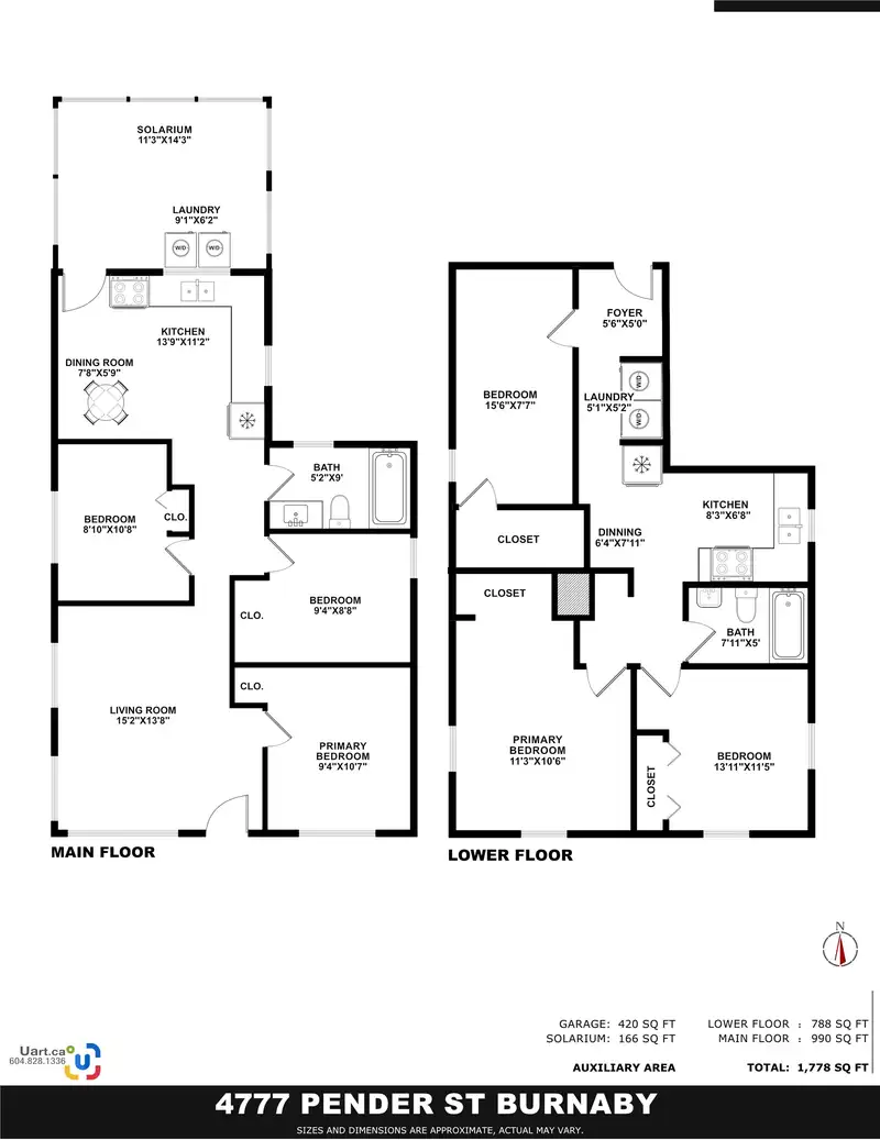 4777 PENDER STREET - photo 1 of 18
