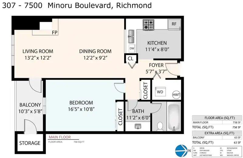 307 7500 MINORU BOULEVARD - photo 2 of 34