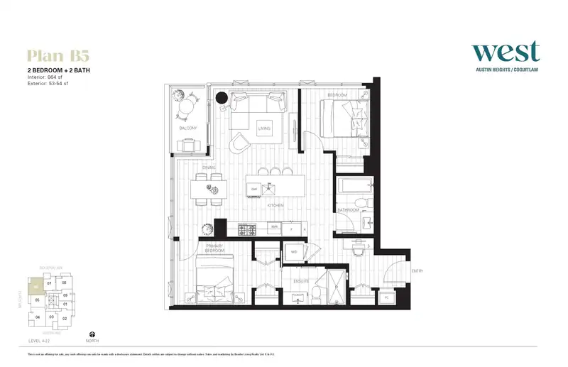 2206 505 NELSON STREET - photo 1 of 10