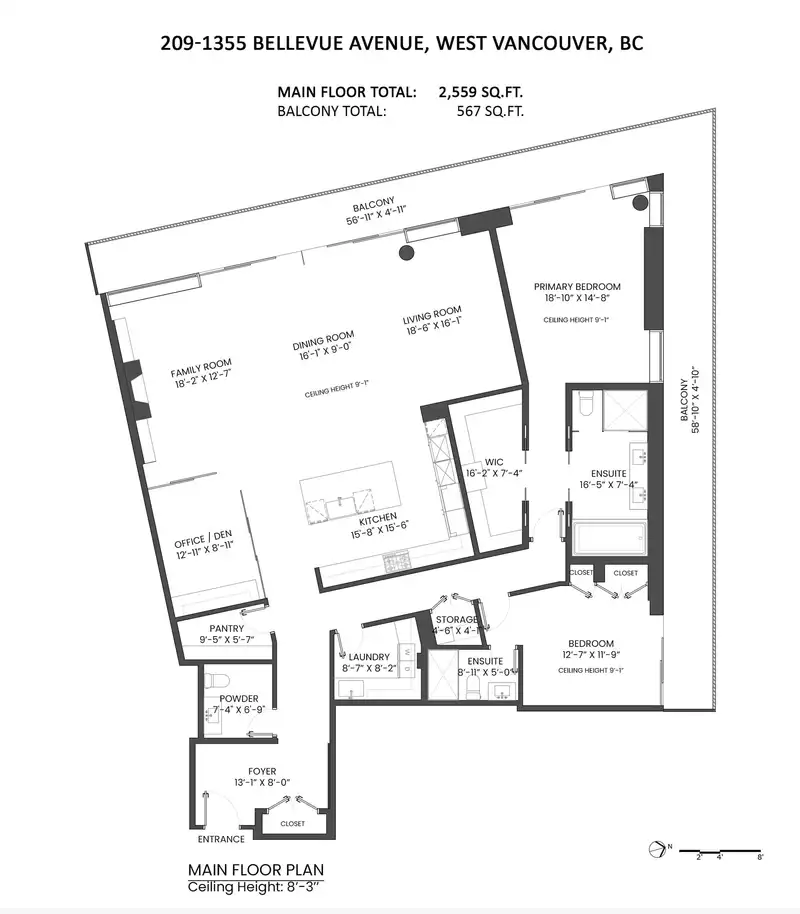 209 1355 BELLEVUE AVENUE - photo 4 of 40