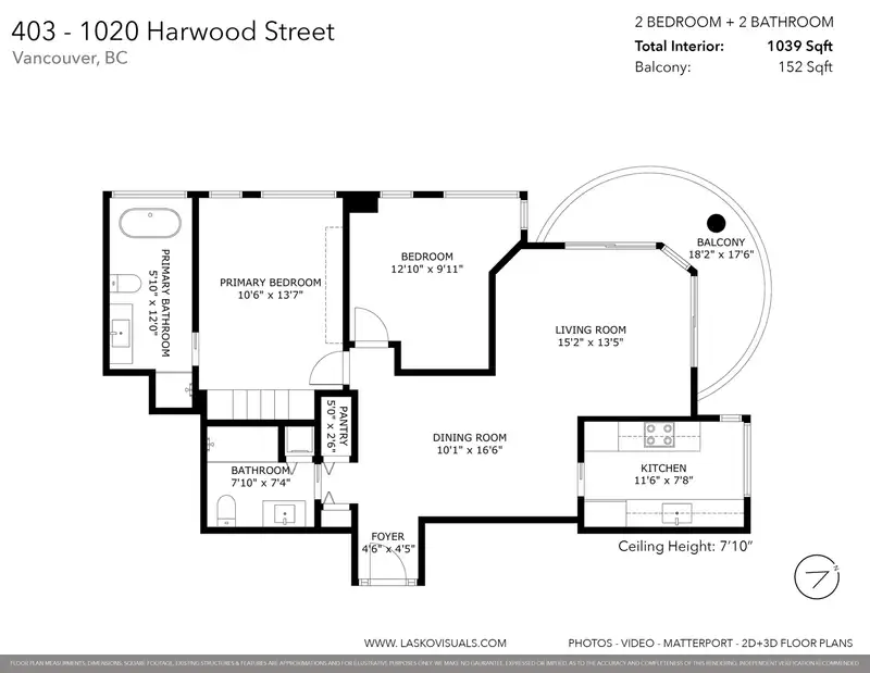 403 1020 HARWOOD STREET - photo 3 of 40