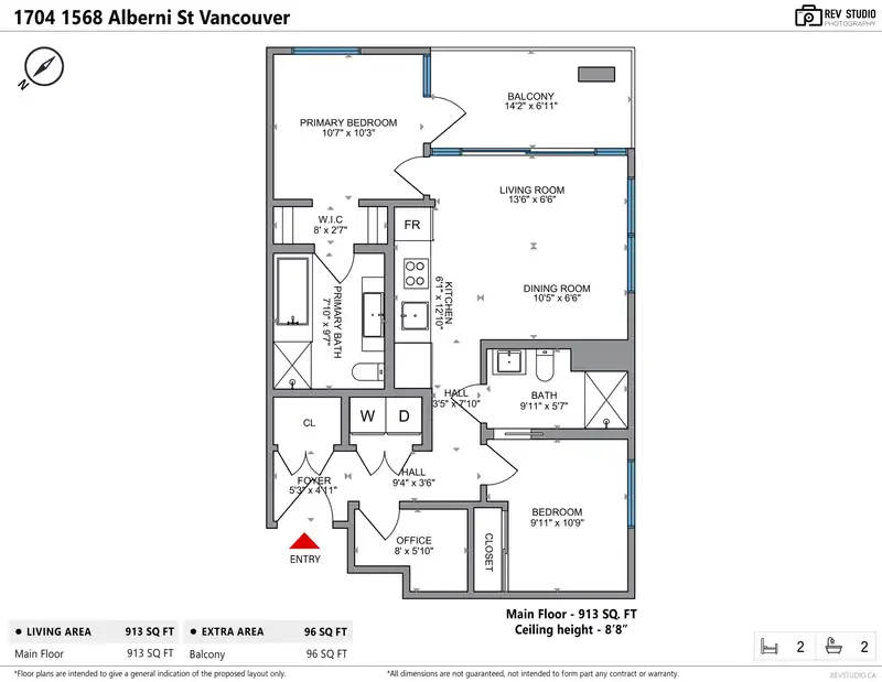 1704 1568 ALBERNI STREET - photo 2 of 31