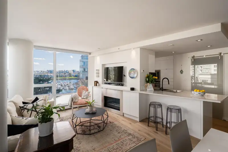 505 1201 MARINASIDE CRESCENT - photo 1 of 39