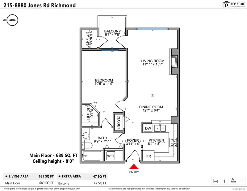 215 8880 JONES ROAD - photo 3 of 9