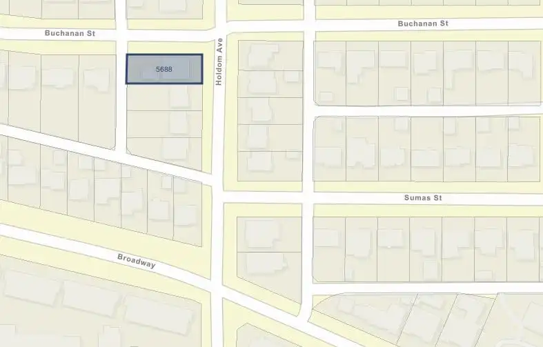 5688 BUCHANAN STREET - photo 1 of 1