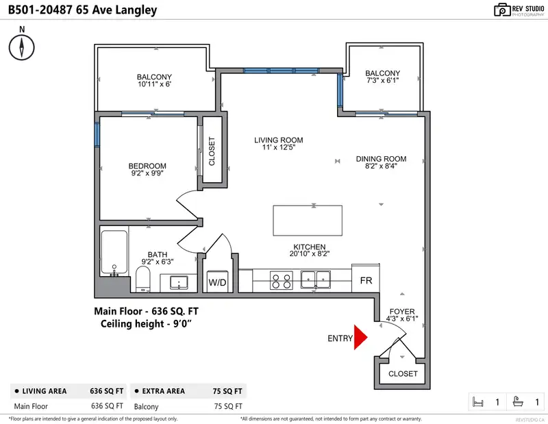 B501 20487 65 AVENUE - photo 3 of 25
