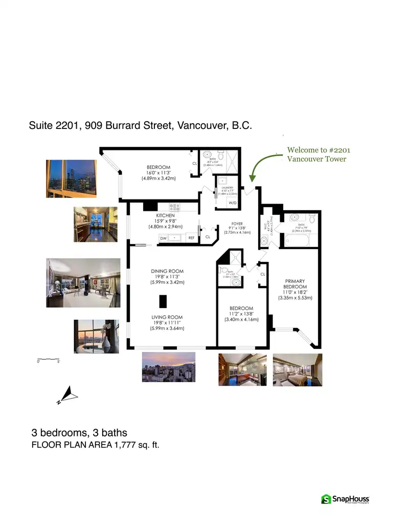2201 909 BURRARD STREET - photo 3 of 40