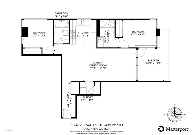 512 6833 BUSWELL STREET - photo 1 of 28