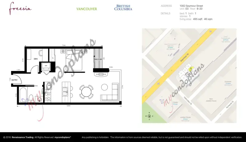 1203 1082 SEYMOUR STREET - photo 2 of 2